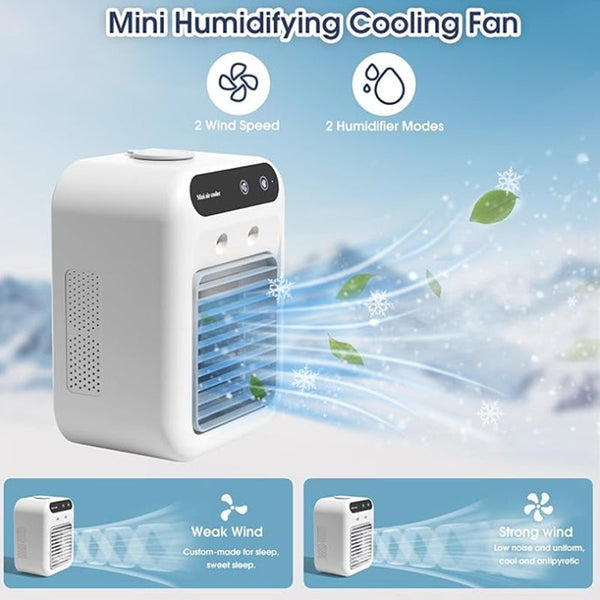 Mini Portable Air Conditioner with Cooling