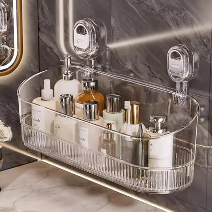 No-Drill Bathroom Suction Storage Box