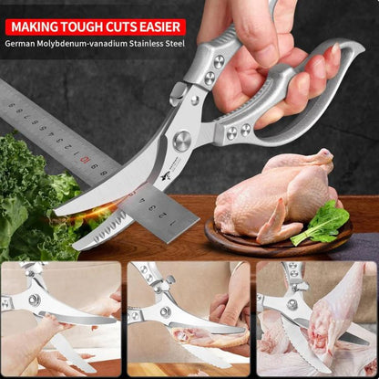 Multi-Functional Heavy-Duty Kitchen Scissors