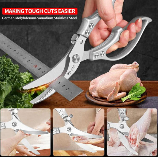 Multi-Functional Heavy-Duty Kitchen Scissors