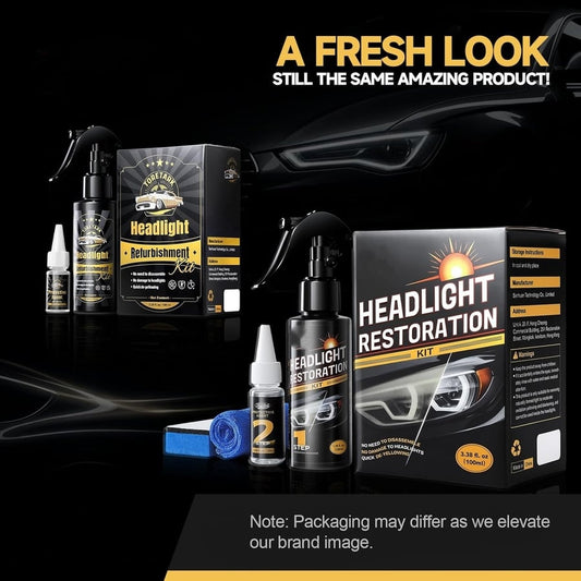 Car Headlight Restoration Kit