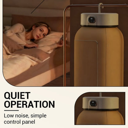 Portable, foldable mini dryer