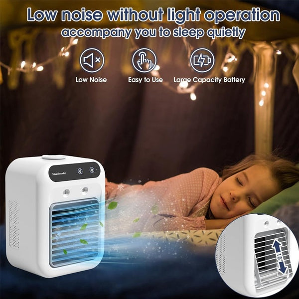 Mini Portable Air Conditioner with Cooling